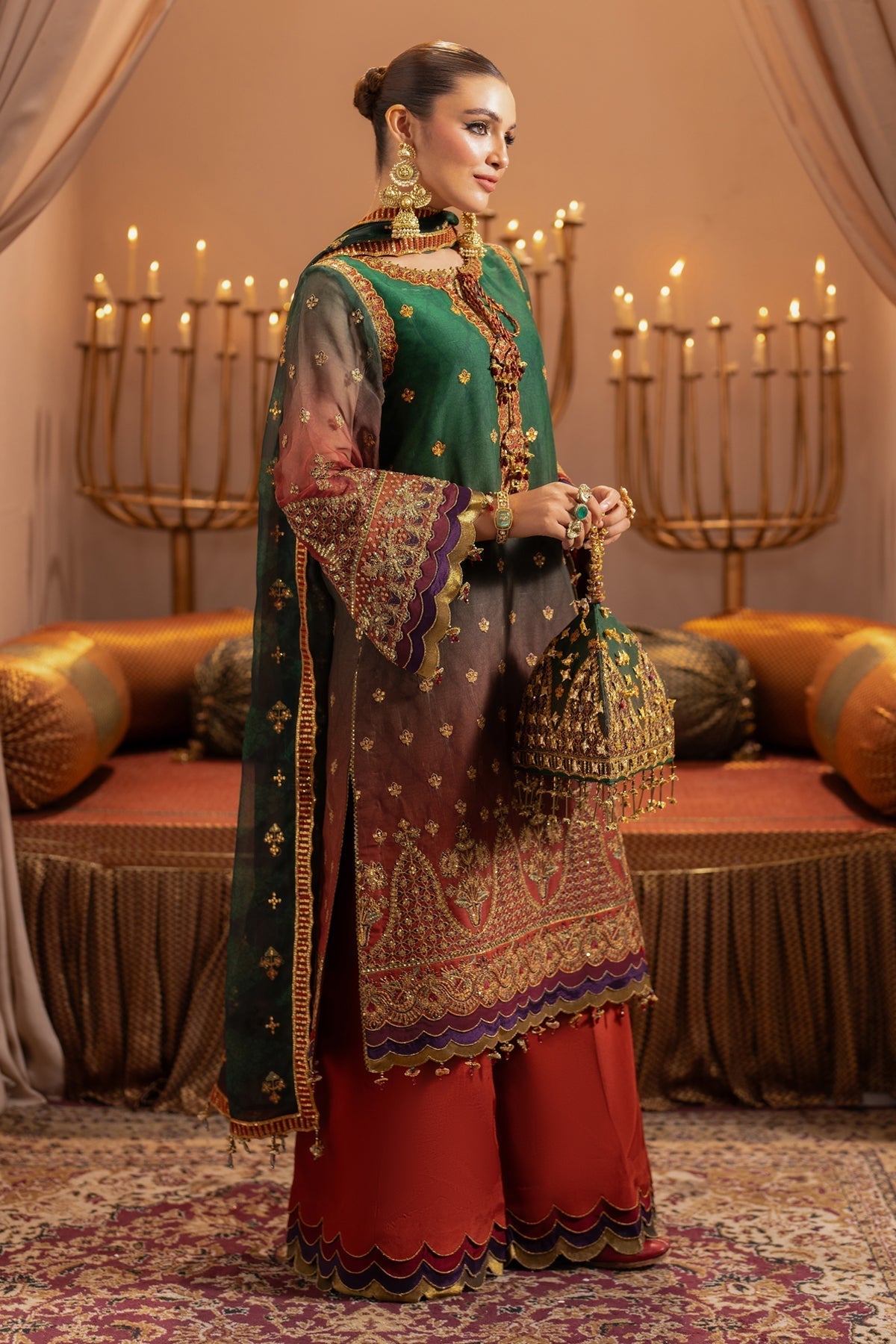 Alizeh | Jhalak Formals | AF-JHLK-02-HUSN L Multi Chiffon