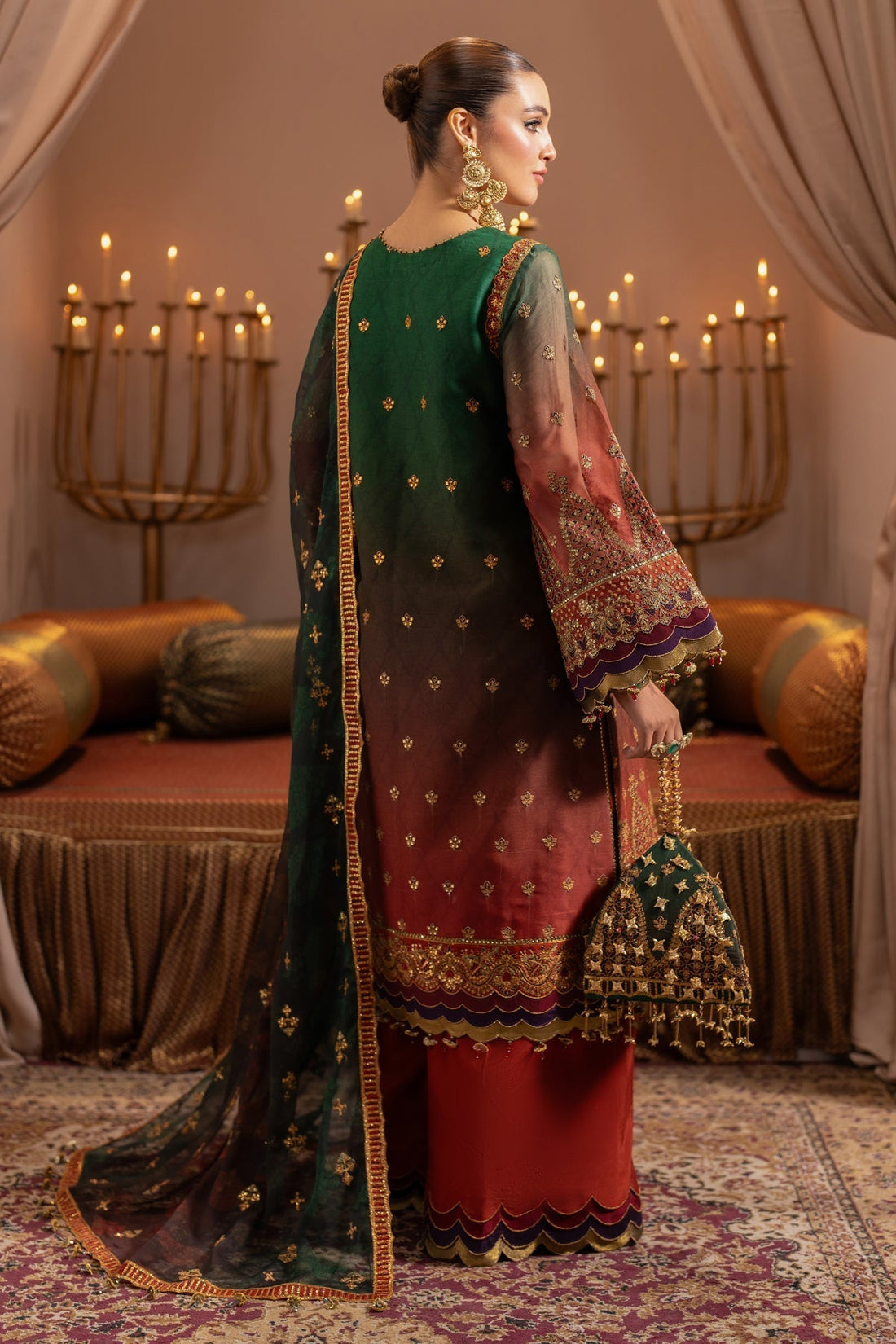 Alizeh | Jhalak Formals | AF-JHLK-02-HUSN XS Multi Chiffon