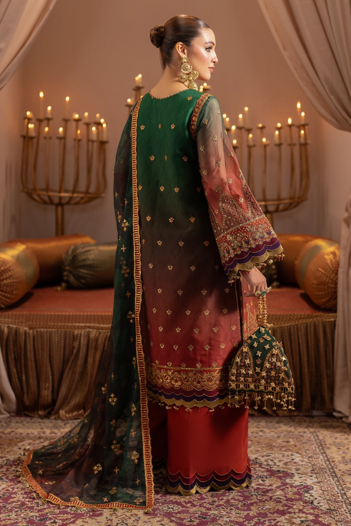 Alizeh | Jhalak Formals | AF-JHLK-02-HUSN S Multi Chiffon