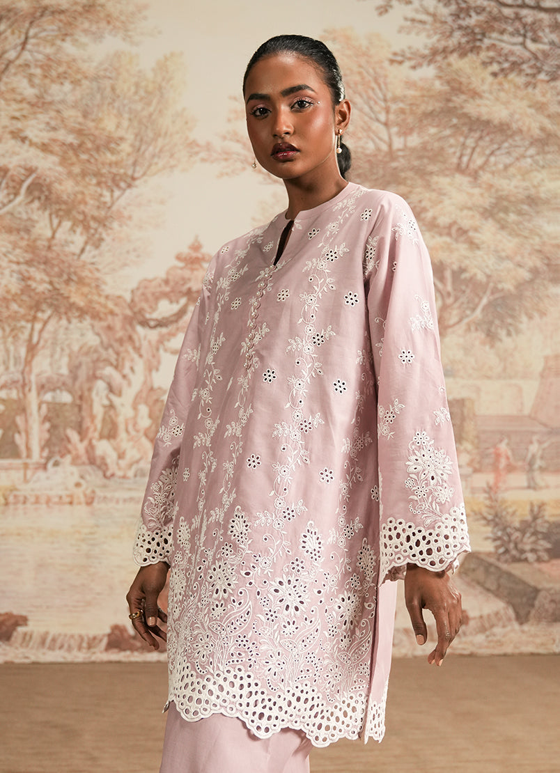 Image | Spring the Tea | ICSE-214007-12442 M Pastel Pink Cotton