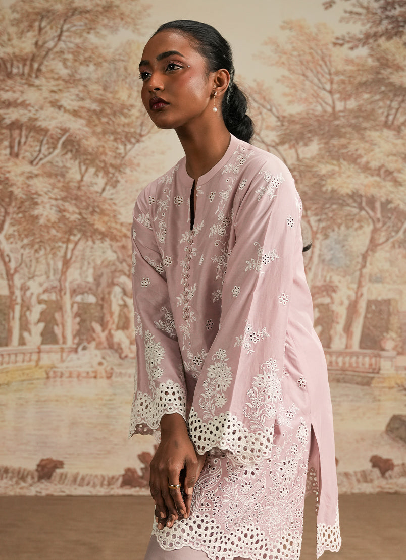 Image | Spring the Tea | ICSE-214007-12442 L Pastel Pink Cotton