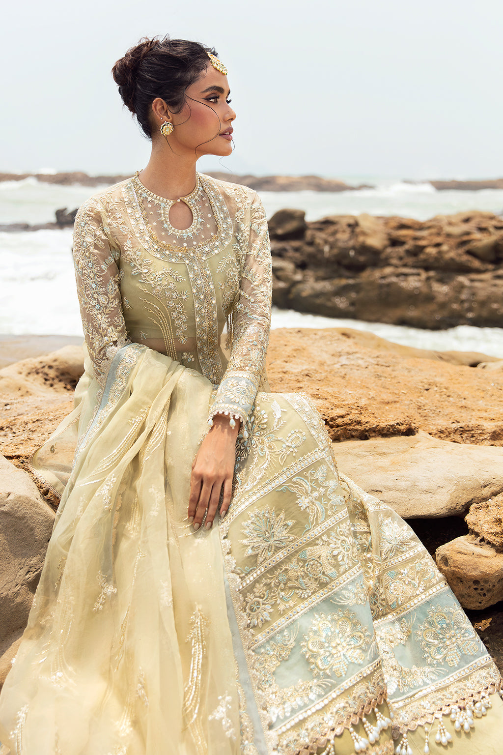 Afrozeh | Dastangoi Wedding Formal'24 | AWE-09 LEELA - Pakistani Designer Dress - by Afrozeh | Type: Bridal - 100% Original at Saira Sultan