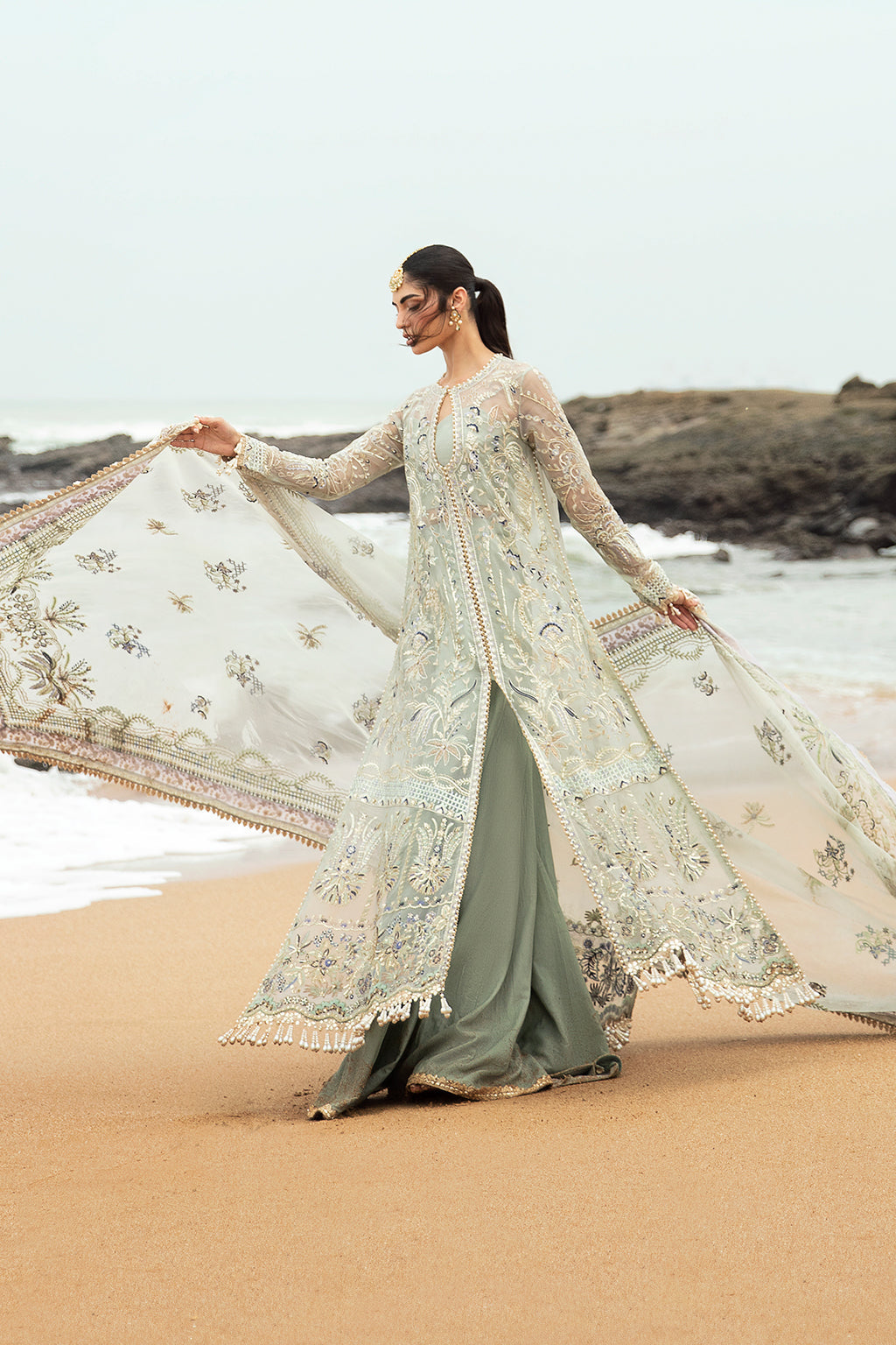 Afrozeh | Dastangoi Wedding Formal'24 | AWE-08 SHANZAY - Pakistani Designer Dress - by Afrozeh | Type: Bridal - 100% Original at Saira Sultan