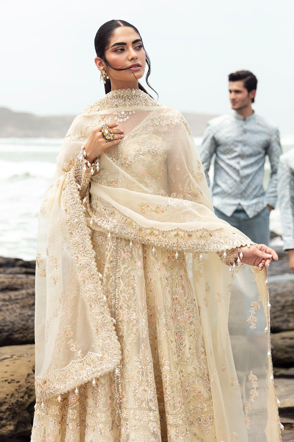 Afrozeh | Dastangoi Wedding Formal'24 | AWE-06 AROOHI - Pakistani Designer Dress - by Afrozeh | Type: Bridal - 100% Original at Saira Sultan