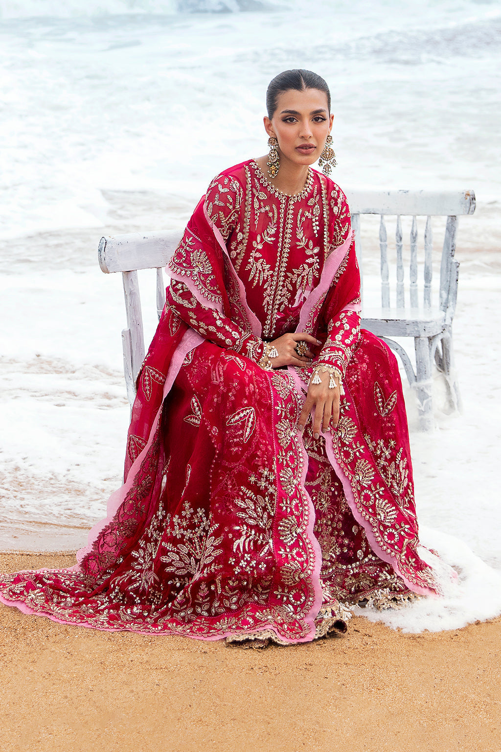 Afrozeh | Dastangoi Wedding Formal'24 | AWE-04 NAGEEN - Pakistani Designer Dress - by Afrozeh | Type: Bridal - 100% Original at Saira Sultan