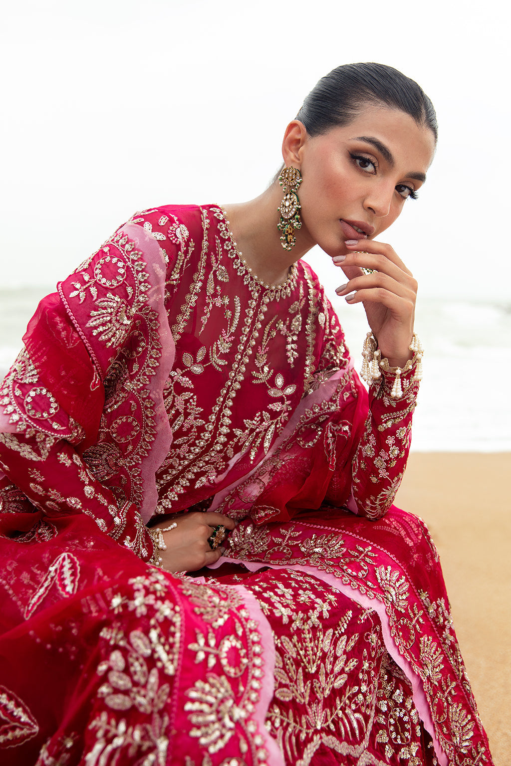 Afrozeh | Dastangoi Wedding Formal'24 | AWE-04 NAGEEN - Pakistani Designer Dress - by Afrozeh | Type: Bridal - 100% Original at Saira Sultan
