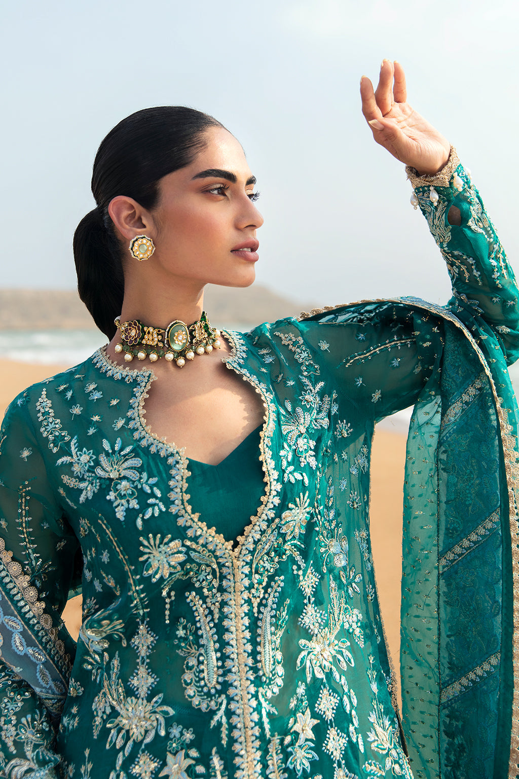Afrozeh | Dastangoi Wedding Formal'24 | AWE-02 FIRDAUS - Pakistani Designer Dress - by Afrozeh | Type: Bridal - 100% Original at Saira Sultan