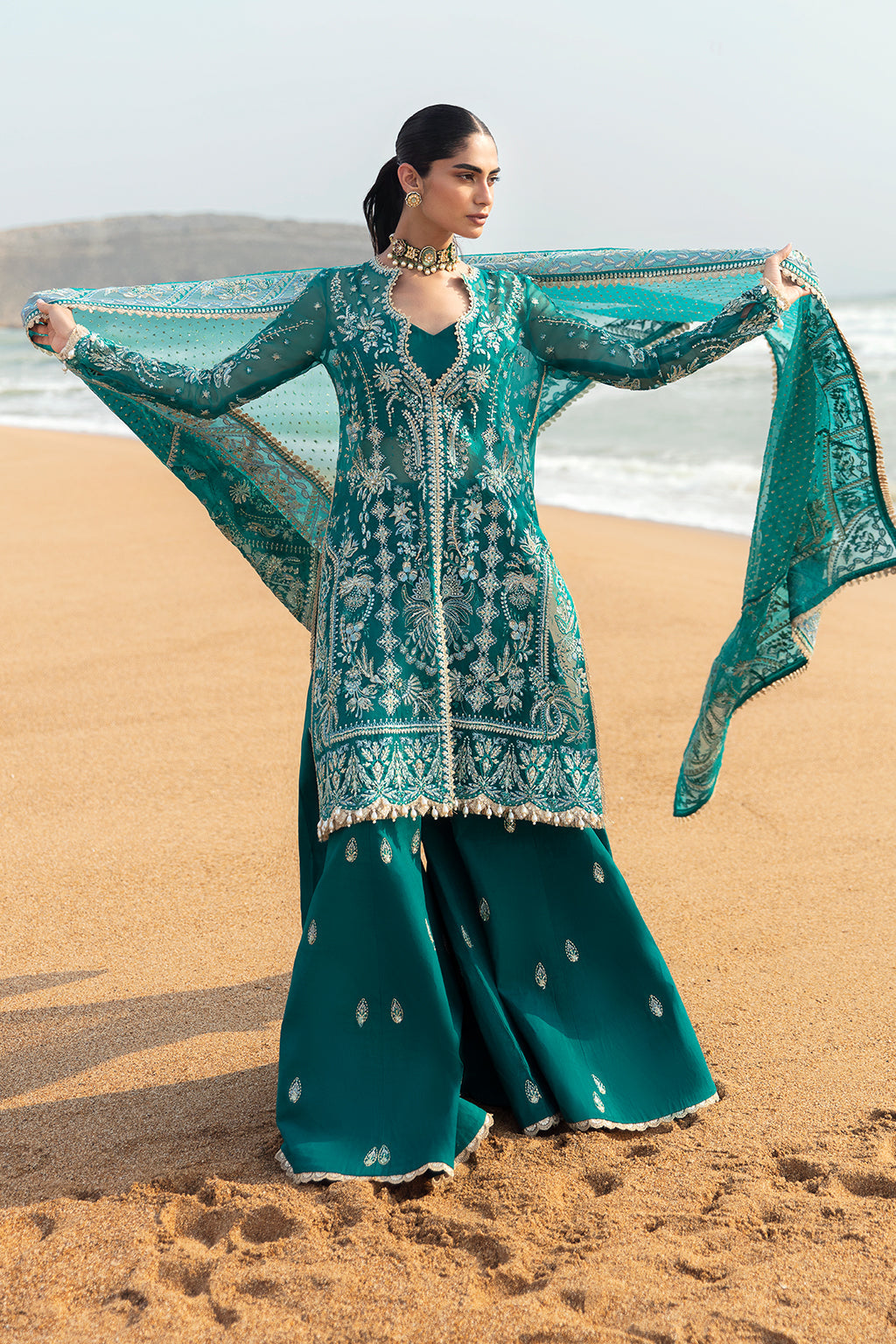 Afrozeh | Dastangoi Wedding Formal'24 | AWE-02 FIRDAUS - Pakistani Designer Dress - by Afrozeh | Type: Bridal - 100% Original at Saira Sultan