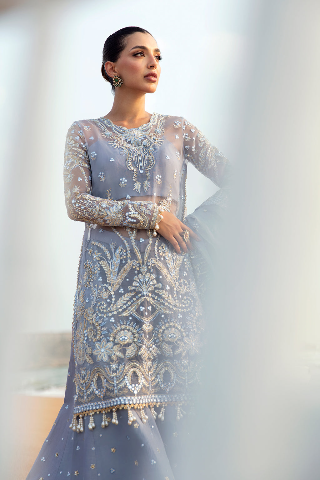 Afrozeh | Dastangoi Wedding Formal'24 | AWE-01 NASHMIA - Pakistani Designer Dress - by Afrozeh | Type: Bridal - 100% Original at Saira Sultan