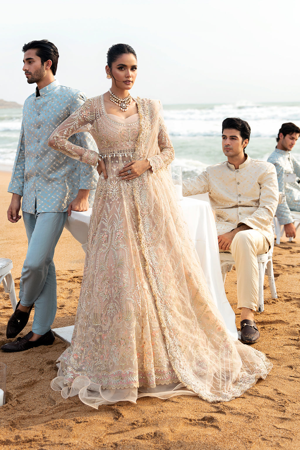 Afrozeh | Dastangoi Wedding Formal'24 | AWE-08 AFSHEEN - Pakistani Designer Dress - by Afrozeh | Type: Bridal - 100% Original at Saira Sultan