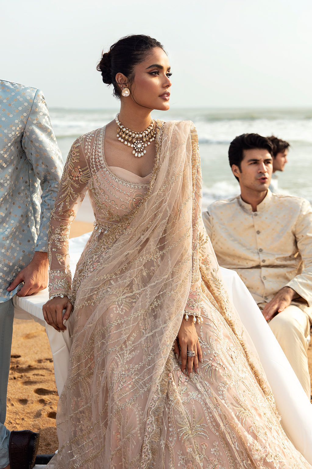 Afrozeh | Dastangoi Wedding Formal'24 | AWE-08 AFSHEEN - Pakistani Designer Dress - by Afrozeh | Type: Bridal - 100% Original at Saira Sultan