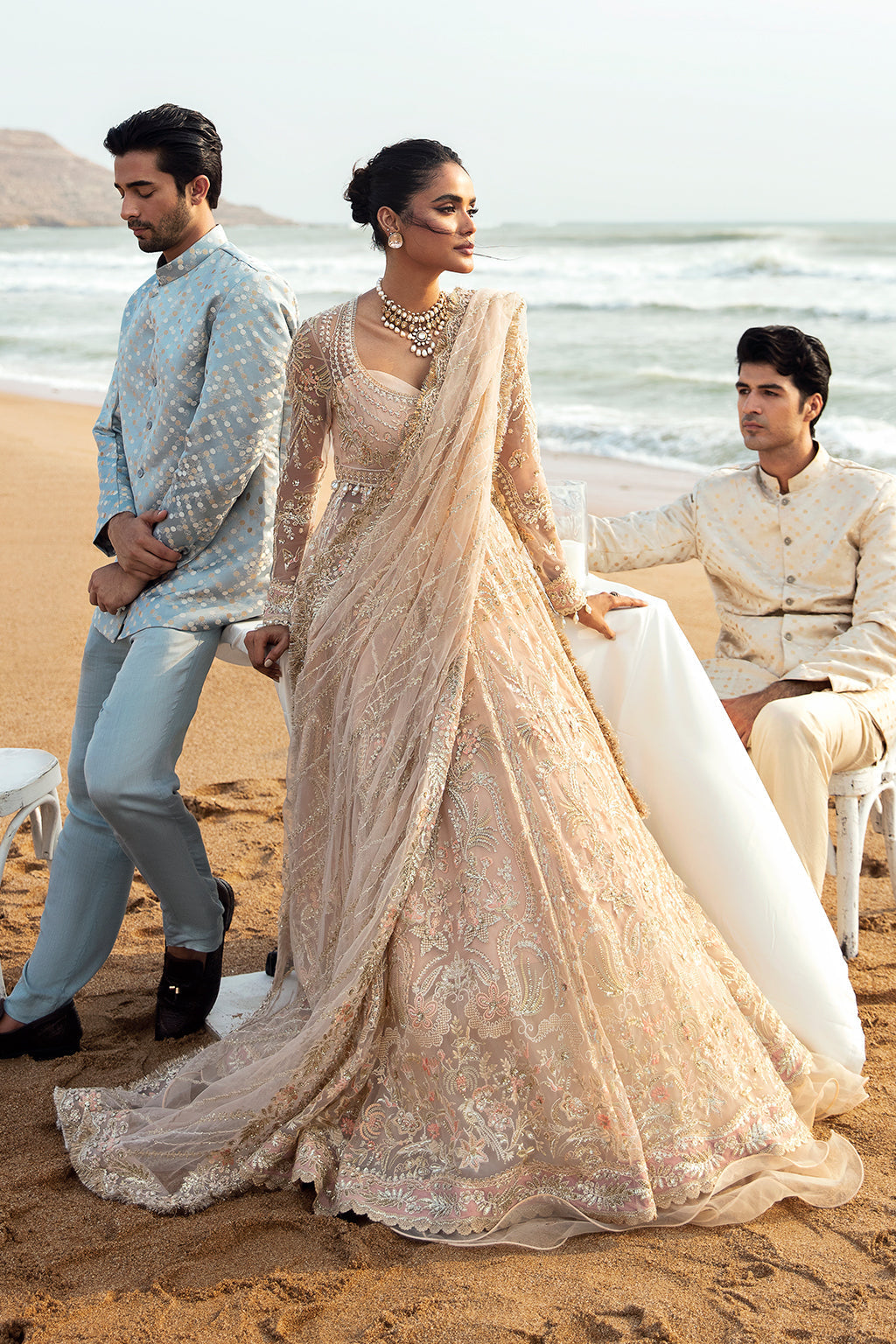 Afrozeh | Dastangoi Wedding Formal'24 | AWE-08 AFSHEEN - Pakistani Designer Dress - by Afrozeh | Type: Bridal - 100% Original at Saira Sultan