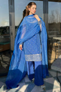Hana | Signature Series | Azure S Blue Organza