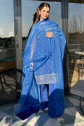 Hana | Signature Series | Azure XL Blue Organza