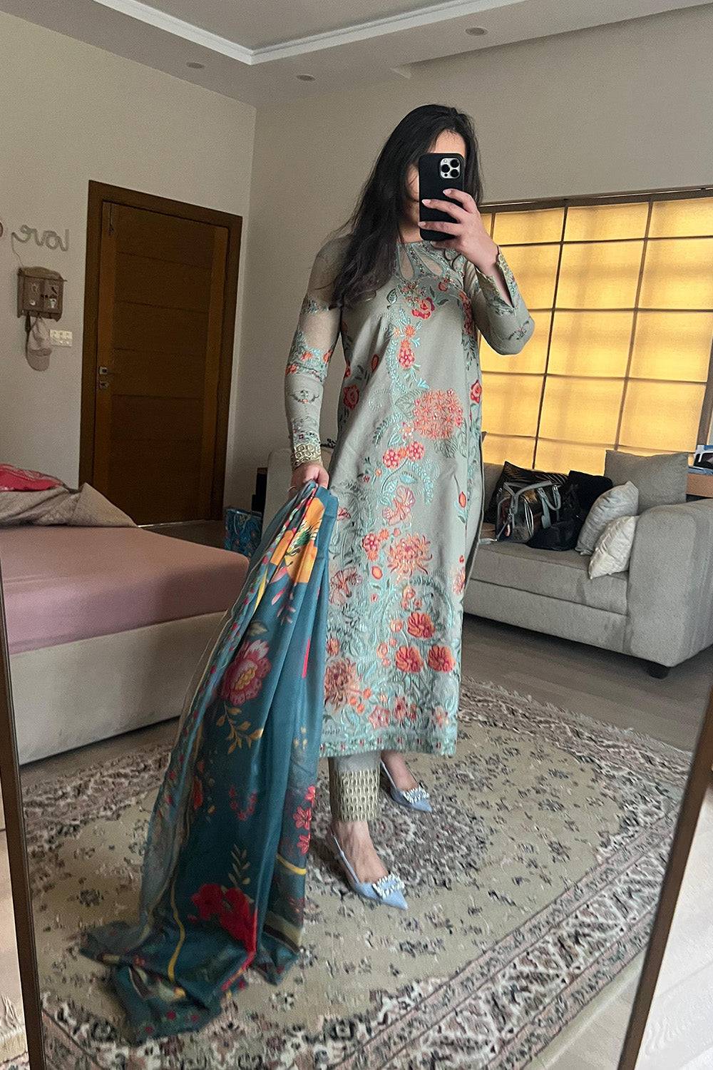 Maryum N Maria | Koel 25 | LAOISE - MS50277 - Pakistani Designer Dress - by Maryum N Maria | Type: Ladies Clothes - 100% Original at Saira Sultan