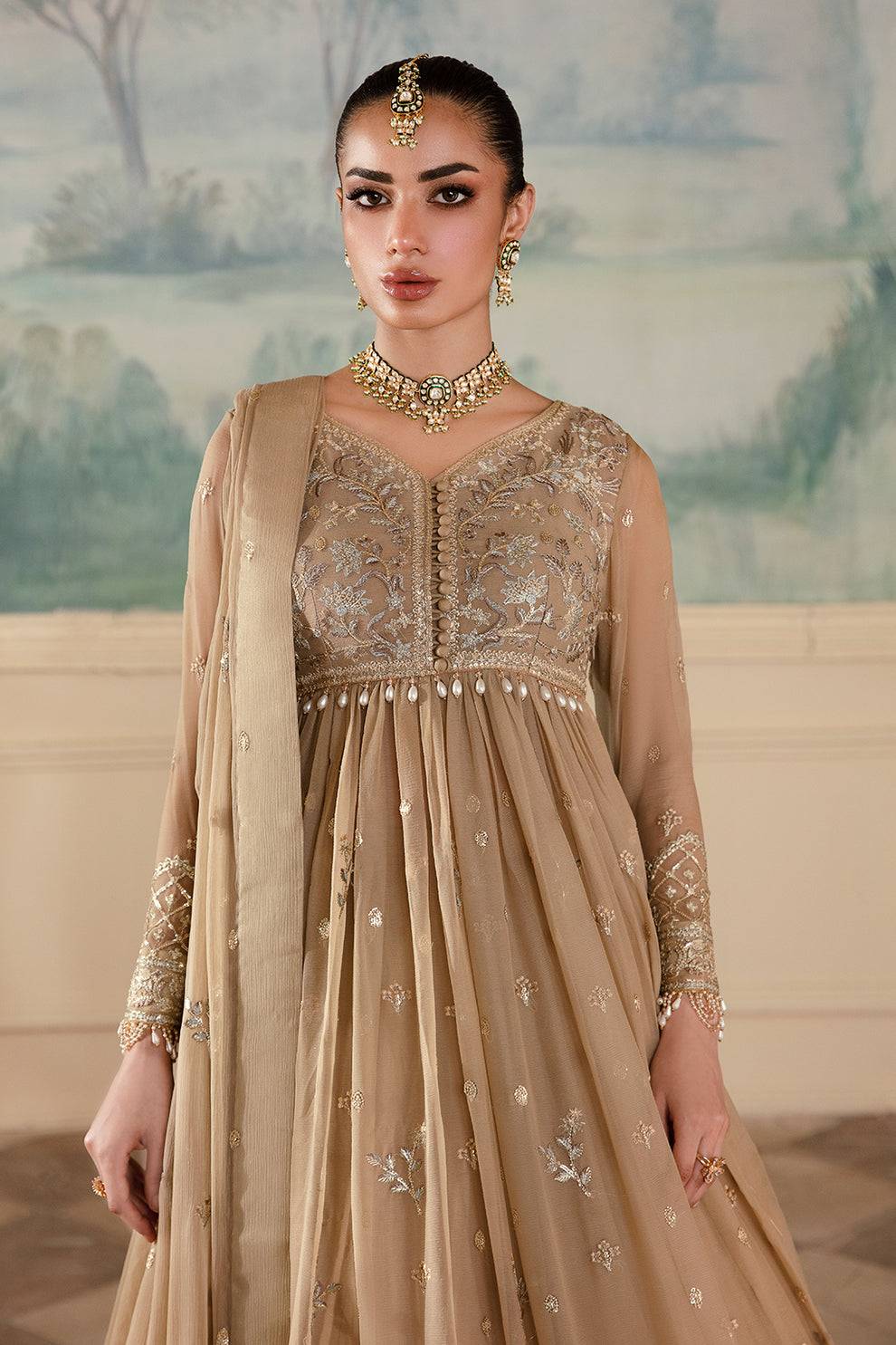 Zarposh | Amirah Collection | Mehru - Pakistani Designer Dress - by Zarposh | Type: Luxury - 100% Original at Saira Sultan
