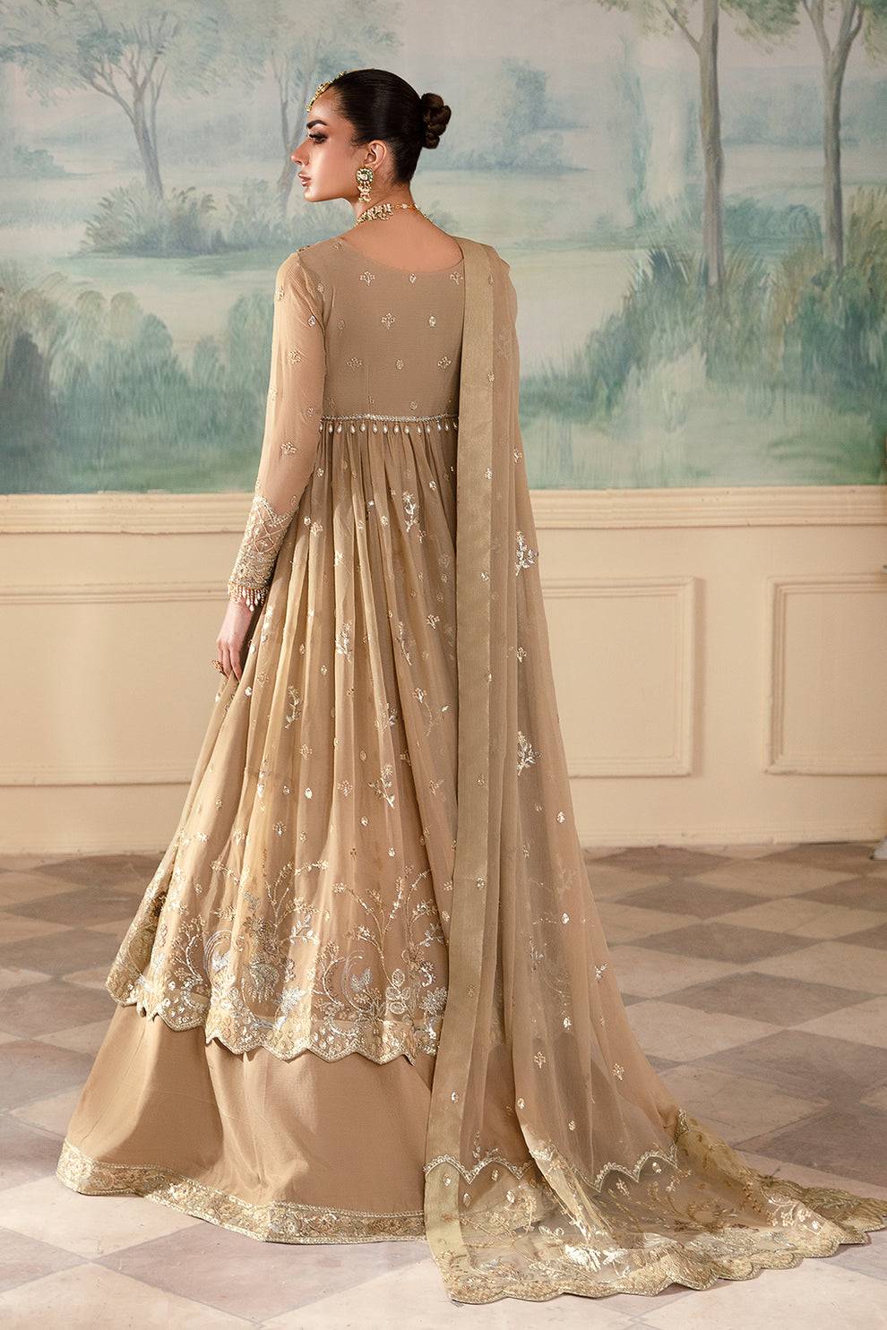 Zarposh | Amirah Collection | Mehru - Pakistani Designer Dress - by Zarposh | Type: Luxury - 100% Original at Saira Sultan
