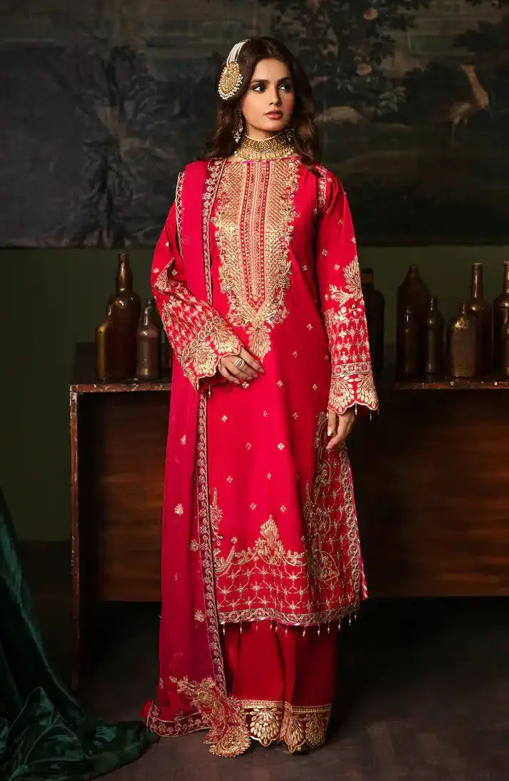 Emaan Adeel | Noori Silk Formals 23 | NR 02 ZEBAISH - Pakistani Designer Dress - by Emaan Adeel | Type: Formal - 100% Original at Saira Sultan