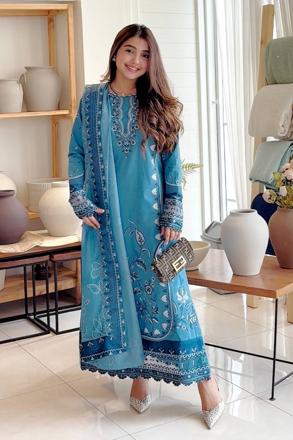 Maryum N Maria | Elara 25 |BLUE MOON - MS50370 - Pakistani Designer Dress - by Maryum N Maria | Type: Ladies Clothes - 100% Original at Saira Sultan