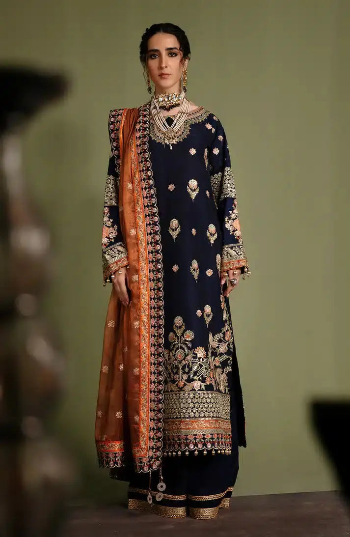 Emaan Adeel | Noori Silk Formals 23 | NR 07 DIVANI - Pakistani Designer Dress - by Emaan Adeel | Type: Formal - 100% Original at Saira Sultan