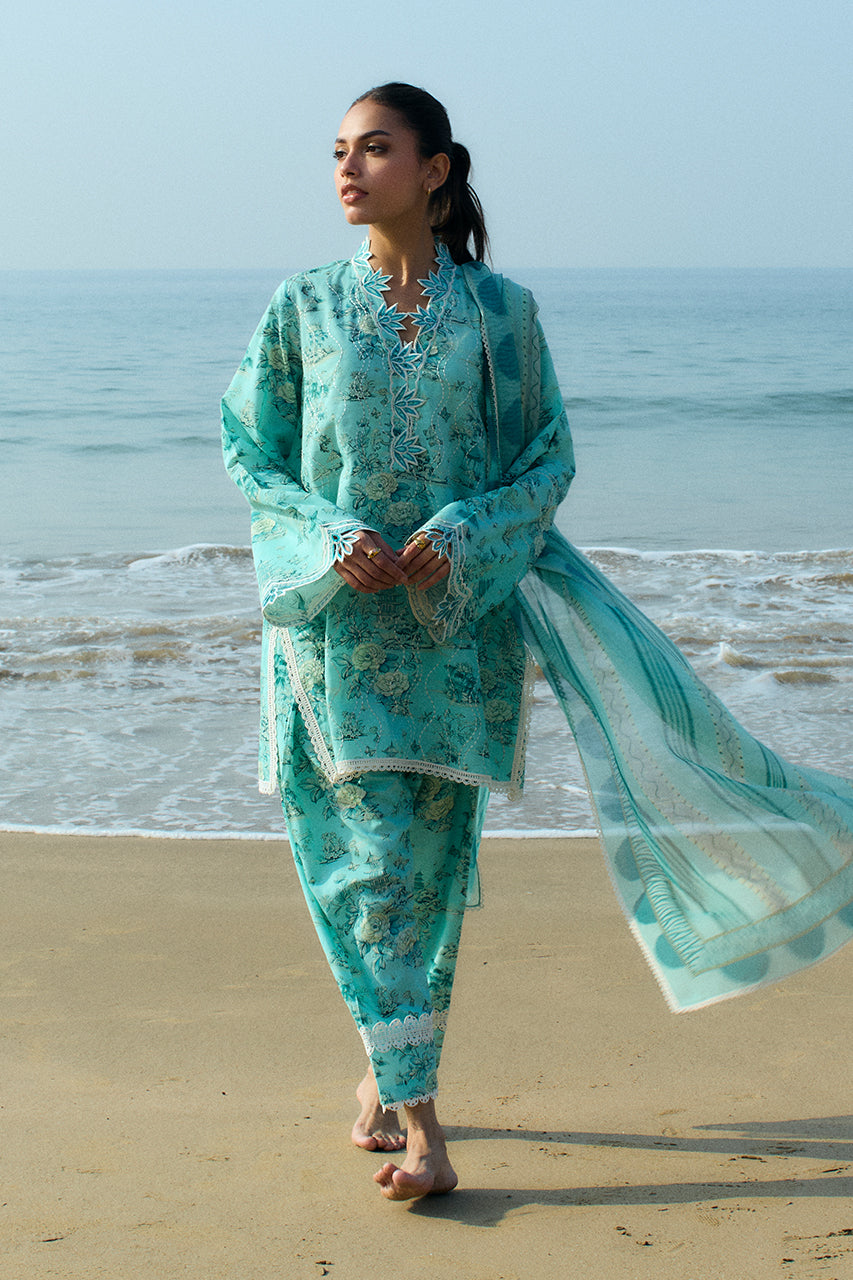 Sania Maskatiya | Luxury Lawn 25 | Myra (B) - Pakistani Designer Dress - by Sania Maskatiya - Type : Ladies Clothes - 100% Original at Saira Sultan