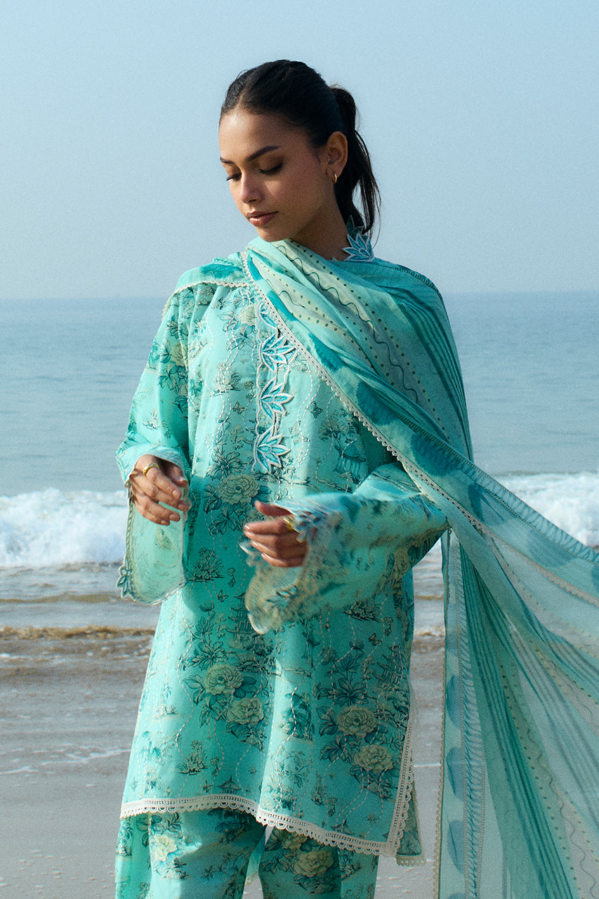 Sania Maskatiya | Luxury Lawn 25 | Myra (B) - Pakistani Designer Dress - by Sania Maskatiya - Type : Ladies Clothes - 100% Original at Saira Sultan