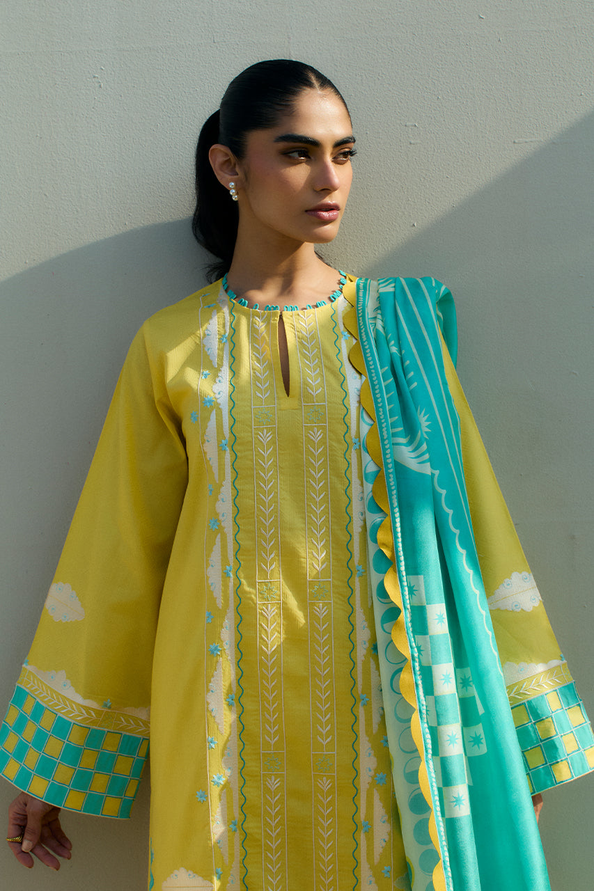 Sania Maskatiya | Luxury Lawn 25 | Vivi (A) - Pakistani Designer Dress - by Sania Maskatiya - Type : Ladies Clothes - 100% Original at Saira Sultan