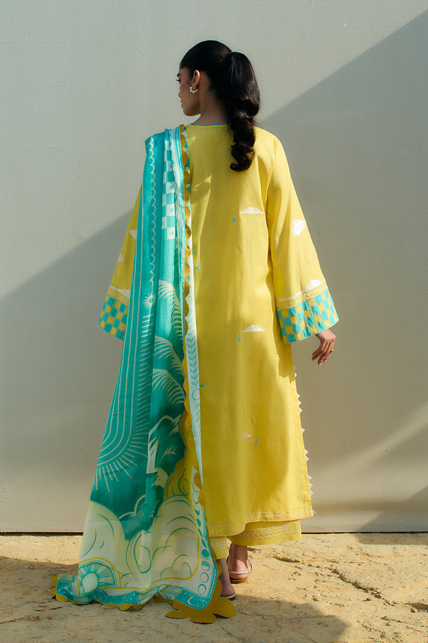 Sania Maskatiya | Luxury Lawn 25 | Vivi (A) - Pakistani Designer Dress - by Sania Maskatiya - Type : Ladies Clothes - 100% Original at Saira Sultan