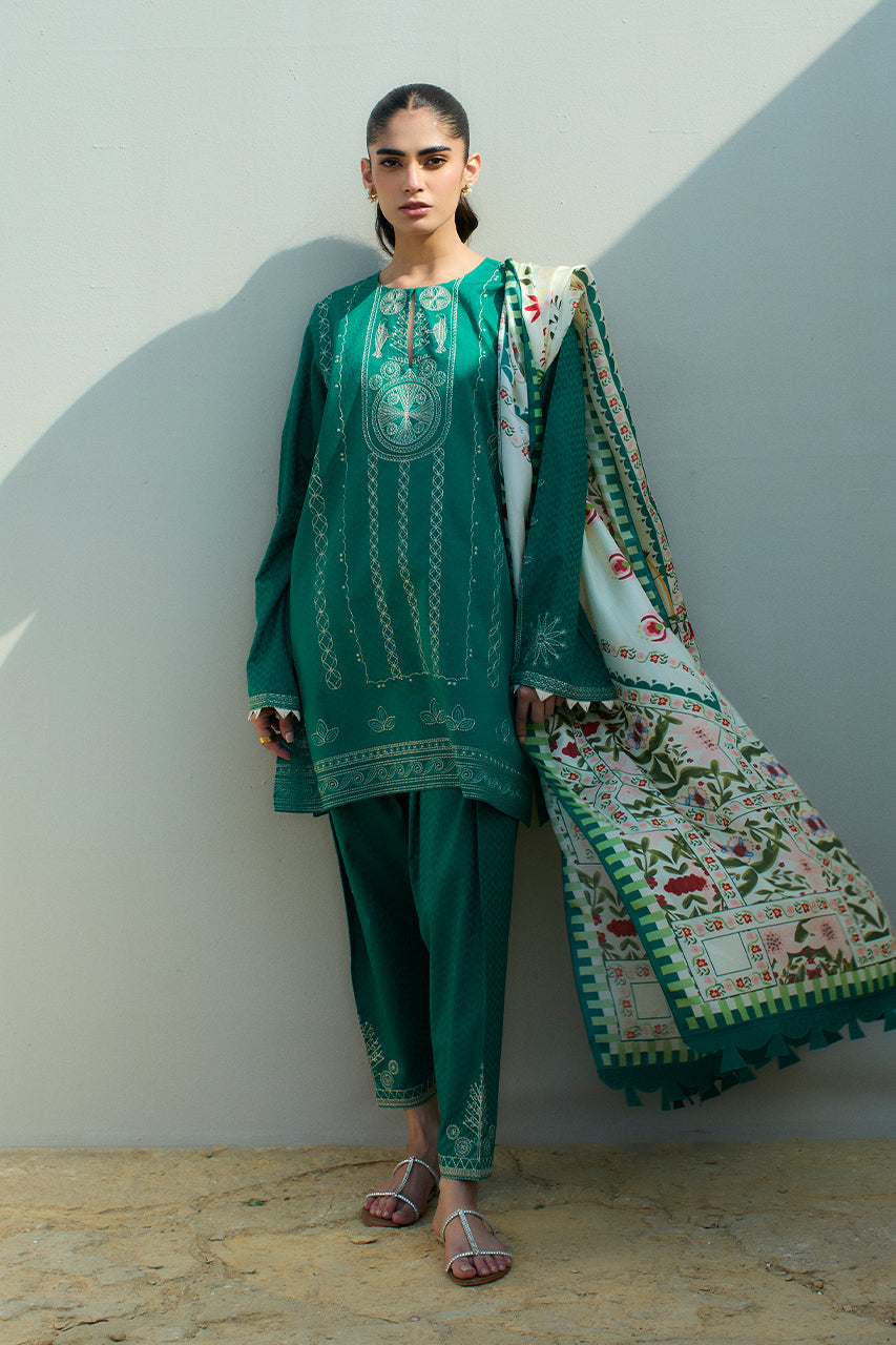 Sania Maskatiya | Luxury Lawn 25 |Tami (B) - Pakistani Designer Dress - by Sania Maskatiya - Type : Ladies Clothes - 100% Original at Saira Sultan
