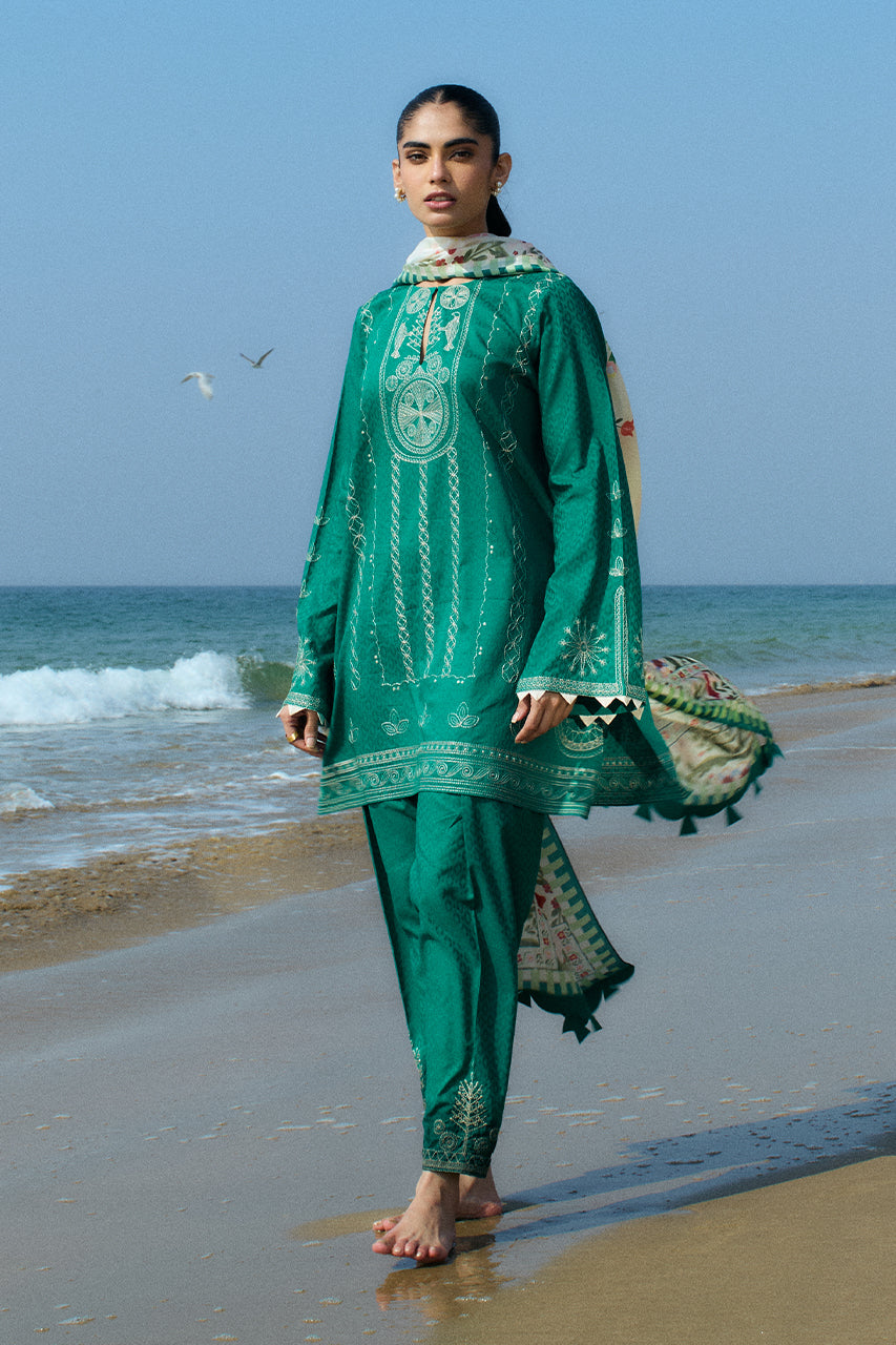 Sania Maskatiya | Luxury Lawn 25 |Tami (B) - Pakistani Designer Dress - by Sania Maskatiya - Type : Ladies Clothes - 100% Original at Saira Sultan