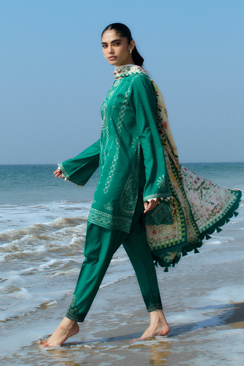 Sania Maskatiya | Luxury Lawn 25 |Tami (B) - Pakistani Designer Dress - by Sania Maskatiya - Type : Ladies Clothes - 100% Original at Saira Sultan