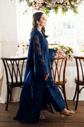 Azure | Vogue Formals | Imperial Midnight Custom Size Navy Blue Chiffon