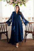 Azure | Vogue Formals | Imperial Midnight XS Navy Blue Chiffon