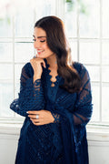 Azure | Vogue Formals | Imperial Midnight XL Navy Blue Chiffon