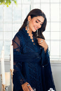 Azure | Vogue Formals | Imperial Midnight M Navy Blue Chiffon
