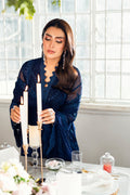Azure | Vogue Formals | Imperial Midnight L Navy Blue Chiffon