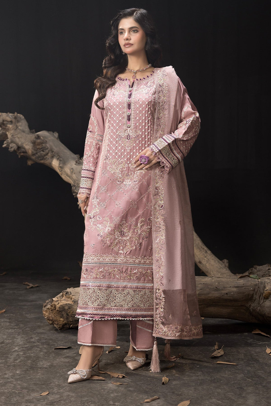 Imrozia Premium | Gulzar e Dil | I.P-104 Nighat XS Soft Pink Viscose