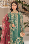 Imrozia Premium | Dilkash Formals | IP-107 Aaradhya L Emerald Green Organza