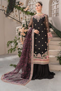 Imrozia Premium | Dilkash Formals | IP-110 Jaskeerat S Black Organza