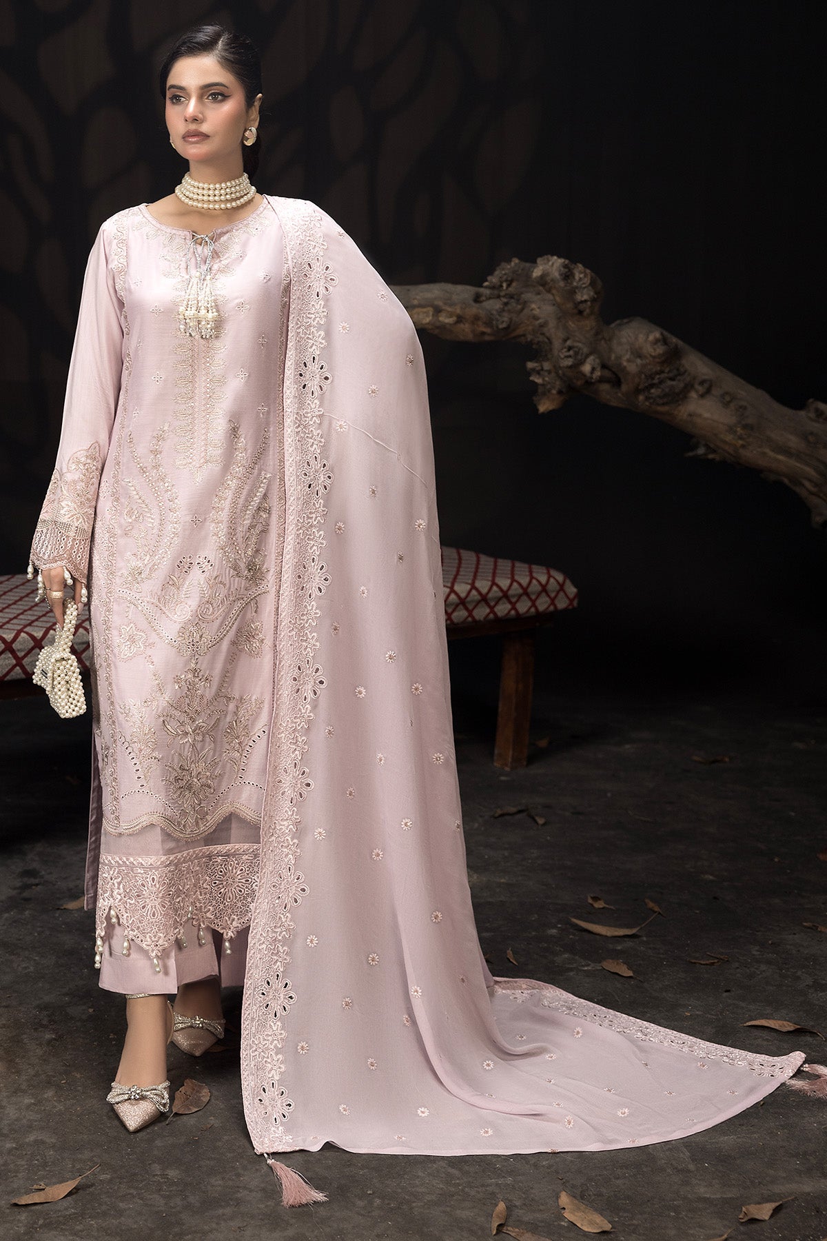 Imrozia Premium | Gulzar e Dil | I.P-98 Dilruba L Lavender Pinocchio Viscose
