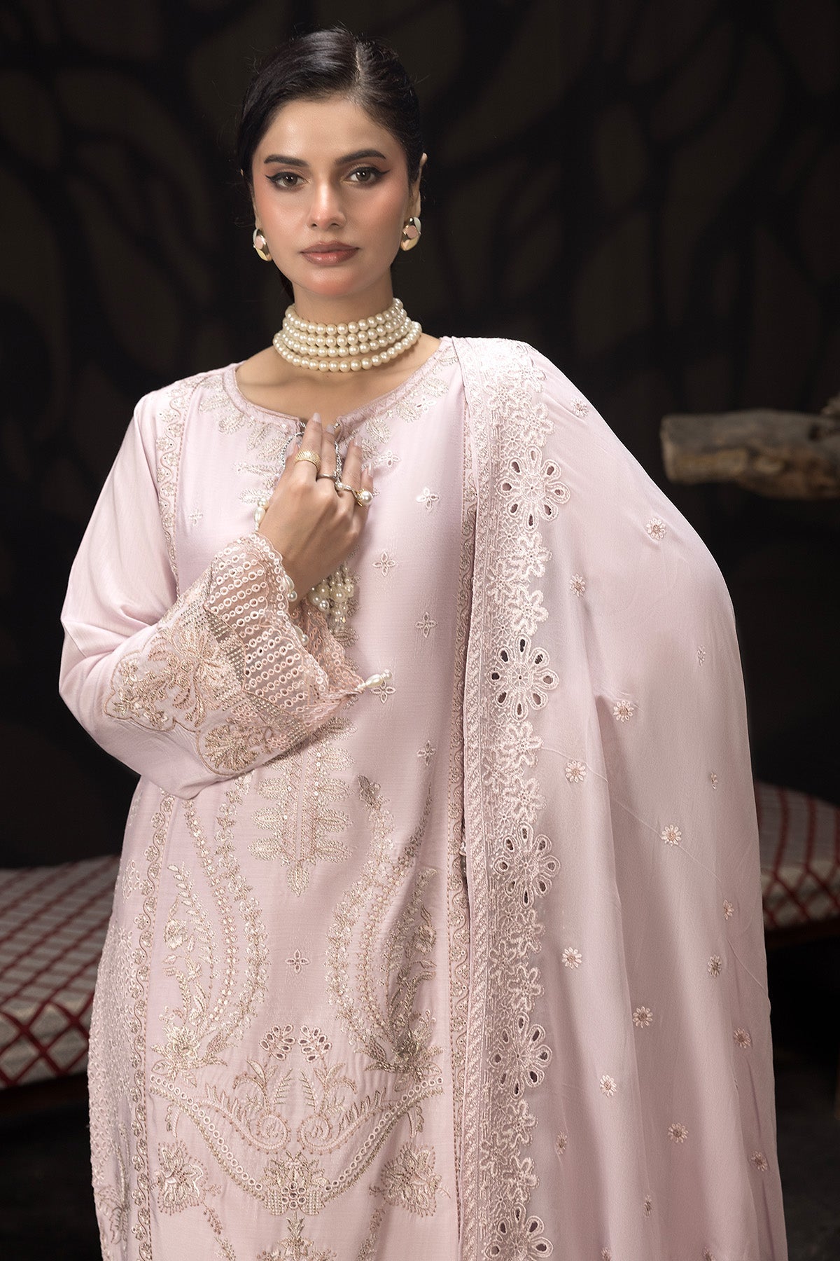 Imrozia Premium | Gulzar e Dil | I.P-98 Dilruba M Lavender Pinocchio Viscose