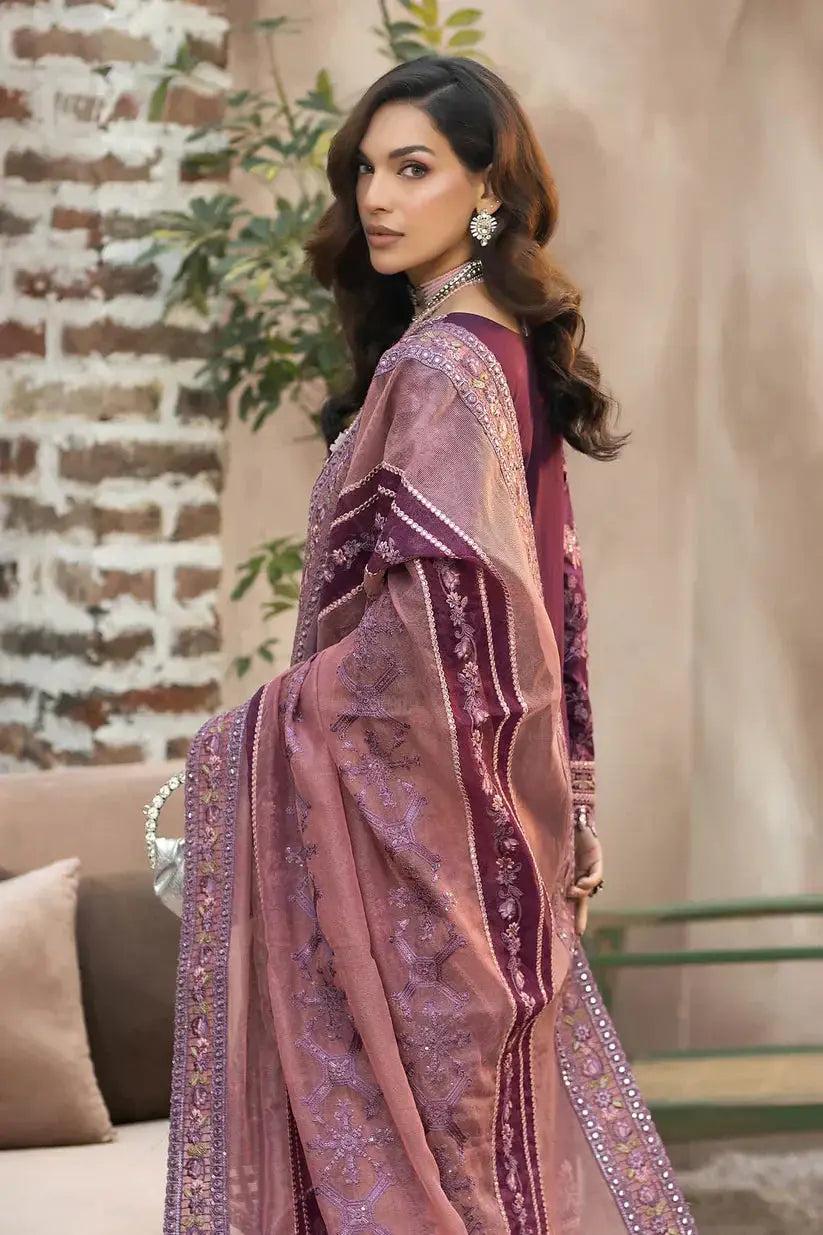 Imrozia Premium | Gulposh Luxury Lawn 24 | S.L 43 Amayrah - Pakistani Designer Dress - by Imrozia Premium | Type: Luxury - 100% Original at Saira Sultan