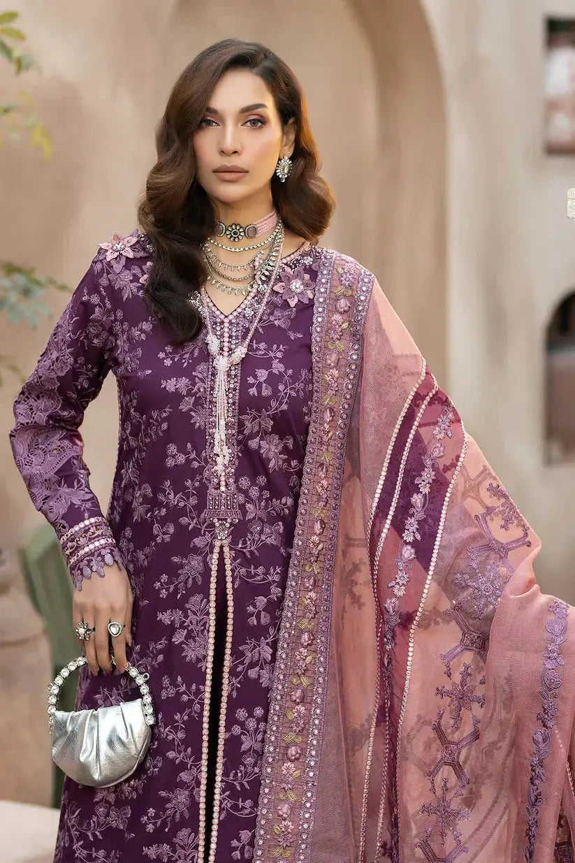Imrozia Premium | Gulposh Luxury Lawn 24 | S.L 43 Amayrah - Pakistani Designer Dress - by Imrozia Premium | Type: Luxury - 100% Original at Saira Sultan