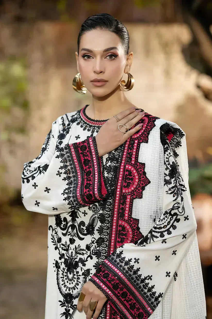 Imrozia Premium | Gulposh Luxury Lawn 24 | S.L 45 Karima - Pakistani Designer Dress - by Imrozia Premium | Type: Luxury - 100% Original at Saira Sultan