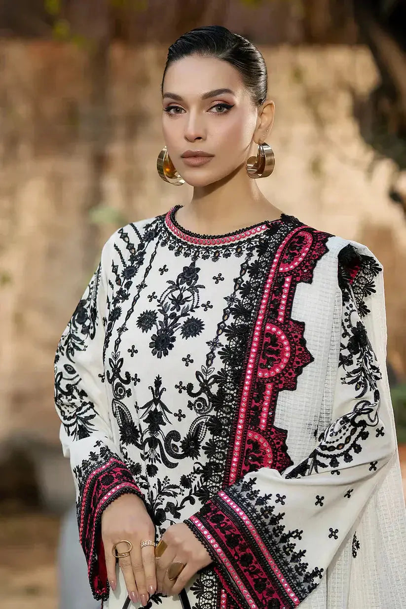 Imrozia Premium | Gulposh Luxury Lawn 24 | S.L 45 Karima - Pakistani Designer Dress - by Imrozia Premium | Type: Luxury - 100% Original at Saira Sultan