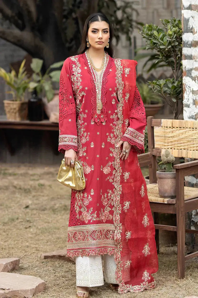 Imrozia Premium | Gulposh Luxury Lawn 24 | S.L 46 Amal - Pakistani Designer Dress - by Imrozia Premium | Type: Luxury - 100% Original at Saira Sultan