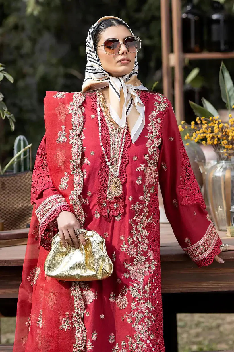 Imrozia Premium | Gulposh Luxury Lawn 24 | S.L 46 Amal - Pakistani Designer Dress - by Imrozia Premium | Type: Luxury - 100% Original at Saira Sultan