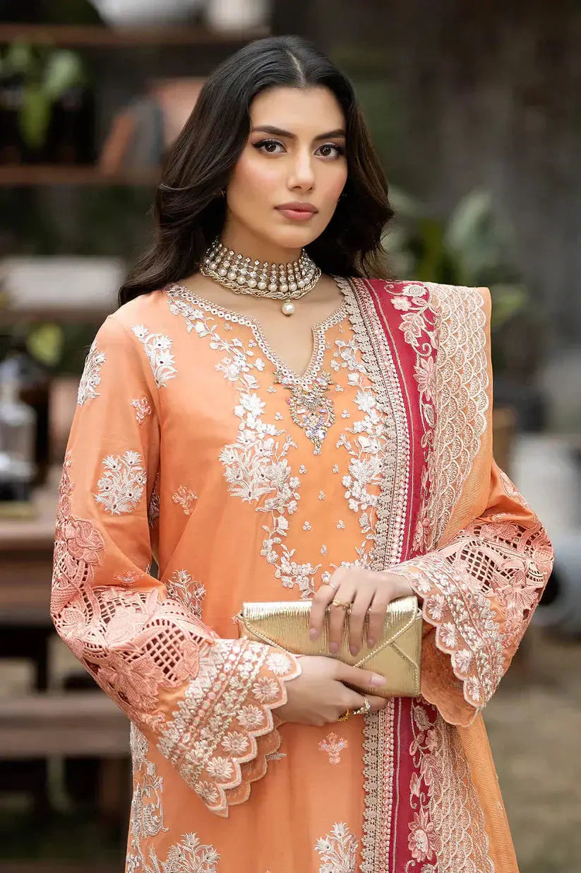 Imrozia Premium | Gulposh Luxury Lawn 24 | S.L 47 Zafiah - Pakistani Designer Dress - by Imrozia Premium | Type: Luxury - 100% Original at Saira Sultan