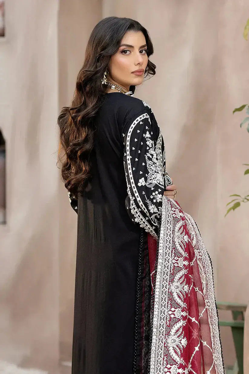 Imrozia Premium | Gulposh Luxury Lawn 24 | S.L 48 Aafia - Pakistani Designer Dress - by Imrozia Premium | Type: Luxury - 100% Original at Saira Sultan