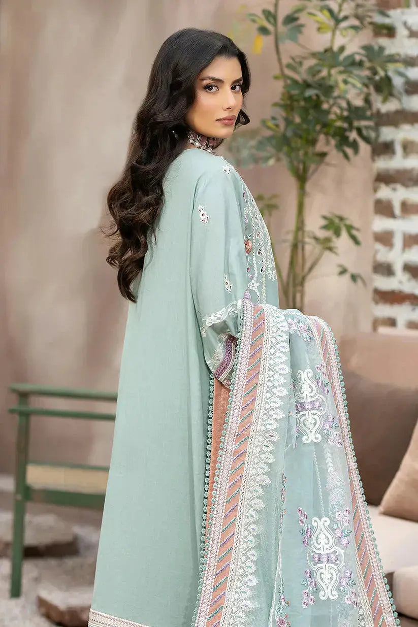 Imrozia Premium | Gulposh Luxury Lawn 24 | S.L 49 Mirha - Pakistani Designer Dress - by Imrozia Premium | Type: Luxury - 100% Original at Saira Sultan